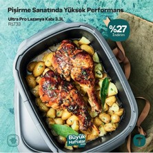 Hakay Tupperware Tuperware Ultro Pro Lazanya Kabı 3.3 Litre.