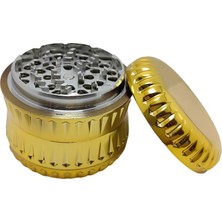 Hakay 63 Mm. Gold Baharat Tütün Herbal Öğütücüsü Parçalayıcı RC85GLD