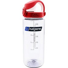 Hakay Nalgene Atlantis Içecek Şişesi Şeffaf/kırmızı 0,6 L