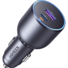 Hakay Ugreen 63W 2 Portlu Araç Içi Şarj Cihazı Çakmaklık Adaptörü, 35023