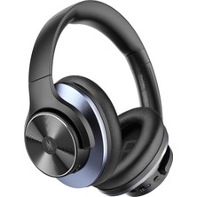 Hakay Oneodio A10 Bluetooth Kulak Üstü Kulaklık, Hibrit Aktif Gürültü Önleme Özellikli [62 Saate Kadar] Kablosuz Kulaklık, Hi-Res Ses, Derin Bas, Seyahat Için Mikrofon, Ev, Ofis Için (Siyah)