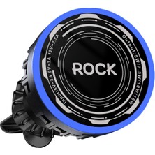Hakay Rock Magsafe 15W Kablosuz Araç Şarj Cihazı, Radyatör Soğutuculu, Siyah