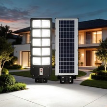 Hakay Jouis Solar Güneş Enerjili Dış Mekan Sokak Lambası - Bahçe Aydınlatması, Hareket Sensörlü Projektör, IP65 Su Geçirmez Avlu ve Otopark Aydınlatma Armatürü