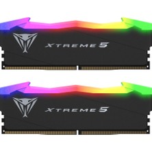 Hakay Patriot Viper Xtreme 5 Rgb Ddr5 Ram 48GB (2X24GB) 7600MT/S CL36 1.45V Udımm Masaüstü Oyun Bellek Kiti Intel Xmp ile Uyumlu - PVXR548G76C36K