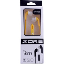 Hakay Psr Aksesuar SY-7703 Mp3 Stereo Kulaklık – Mikrofonlu, Kumandalı, 3.5mm Jack, 9 Renk Seçeneği, Yüksek Ses Kalitesi, Tüm Cihazlarla Uyumlu (Sarı)