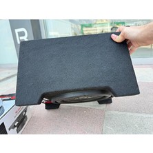 Reiss Audio RS-HS10 Yer Kaplamaz Mini Kabinli 700WAT 350W Rms Çift Bobin 25 cm Subwoofer Minik Dev Bas