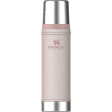 Hakay Stanley Classic Legendary Vakumlu Termos 0.60 Litre - Hammertone Rose Quartz | Paslanmaz Çelik