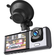 Hakay Xo Araç Kamerası Full Hd 1080P Video Kaydı 2 Inç Boyutunda Ekran Aynı Anda Iki Kamera Kanal Desteği ile Kayıt ve Hareket Algılama Özelliği XJ03