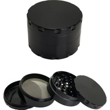 Hakay Siyah 55 Mm. Tütün Baharat Herbal Öğütücüsü Parçalayıcı RB85SY