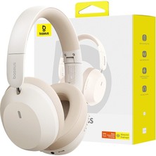 Hakay Baseus Bass 35 Max Kablosuz Kulak Üstü Stellar White
