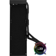 Hakay Lian Li Hydro-Shift Iı Lcd-C 360 Siyah Fansız Işlemcı Sıvı Soğutucu (G89.GHS2LCD36B.00)