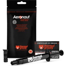 Hakay Thermal Grizzly - Aeronaut - Yüksek Kaliteli Termal Macun - Tüm Cpu ve Grafik Kartı Soğutucuları Için Soğutma ve Sessiz Soğutucu Bağlantısı (3,9 Gram)