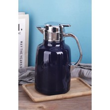 Hakay 304 Çelik 1,6 L Çift Katmanlı Mürdüm Vakumlu Kamp Piknik Çay Termos CIN556MR