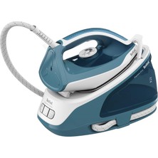 Hakay Tefal Express Easy SV6131 Buharlı Ütü Istasyonu, 5,8 Bar, Buhar Püskürtme, 350 G/dk. | Sürekli Buhar 120 G/dk | Calc Clear Teknolojisi | Xpress Glide Ütü Tabanı | Otomatik Kapanma | Mavi/beyaz