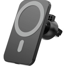 Hakay Iphone 13/13 Pro / 13 Pro Max Kablosuz Şarj Aleti Araç Içi Manyetik Şarj 15W