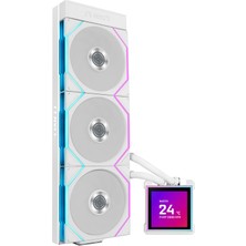 Hakay Lian Li Hydroshift Iı Lcd-S 360TL Beyaz Sıvı Soğutucu (G89.GHS2LCDS36TW.00)