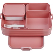 Hakay Mepal - Yemek Kutusu Take A Break Large – Bölmeli Beslenme Kutusu – 8 Tereyağı Ekmeği Için Uygundur – Yemek Hazırlama Için Ideal – 1500 ml – Canlı Leylak