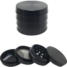 Hakay Siyah 52MM. Tütün Baharat Herbal Öğütücüsü Parçalayıcı RB84SY