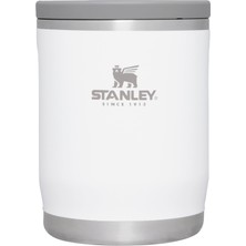 Hakay Stanley Adventure To-Go Yemek Termosu 0.53 Litre - Beyaz (Polar) | Paslanmaz Çelik