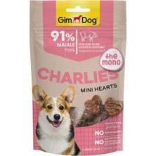 Hakay Gimdog Köpek Ödül Charlies Mini Hearts Domuz 70 gr