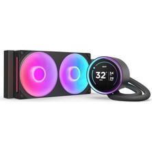 Hakay Nzxt Kraken Elite 240 Rgb - 240MM Aıo Cpu Soğutucu, LCD - Siyah