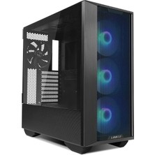 Hakay Lian Li Lancool Iıı Midi-Tower, Rgb - Siyah Orta Boy Kasa, Bilgisayar Kasası, Siyah
