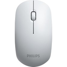 Hakay Philips SPK7315 Kablosuz Wireless Sessiz Mouse Beyaz