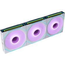 Hakay Lian Li Unı Fan Sl Inf Flex 3X120MM Beyaz Kasa Fanı (G9F.12SLIN1F3W.00)