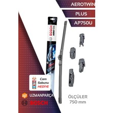 Hakay Bosch Aerotwin Plus AP750U Ön Tek Silecek 750MM - 3397006954