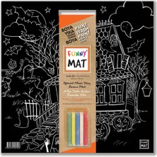 Hakay Akademi Çocuk Funny Mat Black (Tebeşirli) Korku Evi