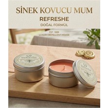 Refreshe Doğal Sinek Kovan Mum 10 Adet | Her Odanıza Sivrisinek Kovucu Mum | Sivrisinek Karasinek Haşere Kovan Bitkisel Karışımlı