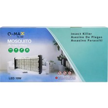 Hakay Aksu Q‑max Çift Uv Işıklı 10W Sessiz Sinek Öldürücü Elektirikli PS‑580
