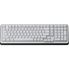 Hakay Coverzone Ajazz AC100 Sea Salt Switch Kablolu Profesyonel Mekanik Oyuncu Klavyesi Işıksız Model, 102 Tuş, Tam Anti-Ghosting, Gasket Yapı, Cnc Alüminyum Gövde, USB Type-C, Windows ve Mac Uyumlu