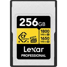 Hakay Lexar Altın Serisi Cfexpress Tip-A 256GB Cfexpress Kartı
