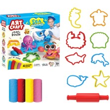 Hakay 03684 Art Craft Deniz Hayvanları Hamur Set 200 gr