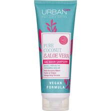 Hakay Urban Care Pure Coconut & Aloe Vera Boyalı Saçlara Özel Renk Koruyucu Saç Bakım Şampuanı 250 Ml- Vegan