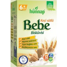Hakay Hünnap Keçi Sütlü ve Vitaminli Bebe Bisküvisi 400 gr 0876466214431