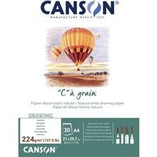 Hakay Canson Pad Cancag 30S A4 224G Yapışkanlı Eskiz Blokları