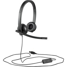 Hakay Logitech H570E Stereo 981-000575 Kablolu Çağrı Merkezi Kulaklığı