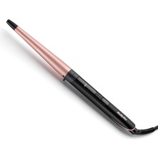 Aesco Babyliss Saç Maşası Rose Quartz, 210 Derece, 13MM Gövde, Kuvars-Seramik Kaplama, 6 Dijital Isı Ayarı, C454E