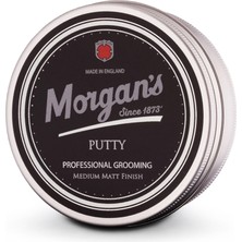 Hakay Morgan's Pomade Putty Medium Matt Finish - Orta Tutuşlu, Hacim Veren Mat Şekillendirici Krem 75 ml
