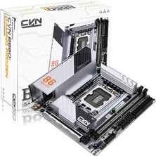 Hakay Colorful Cvn B860I Gaming Frozen V20 Ddr5 8800MHZ Mini-Itx Gaming Anakart Beyaz