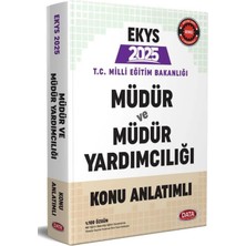 Hakay 2024 Meb Ekys Müdür ve Müdür Yardımcılığı Konu Anlatımlı Data Yayınları