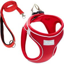 Hakay Cecepet Cool Walk Air Mesh Kırmızı Köpek Göğüs Tasması Medium