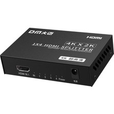 Hakay Dm CHB079 4K 30Hz 1 Giriş 4 Çıkış HDMI Splitter Çoklayıcı