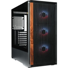 Hakay Enermax K3 Aır 3X120MM Argb Fan Mesh Temperli Cam USB 3.2 EB850-C 850W 80+ Bronze Mid Tower Atx Kasa