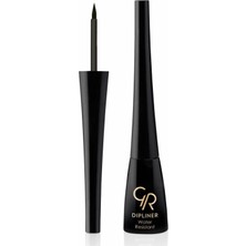 Hakay Golden Rose Dipliner - Black - Kolay Uygulanan Derin Siyah Likit Dipliner Eyeliner