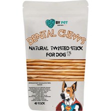 Hakay Naturel Burgu Çubuk Köpek Ödül ve Çiğnemi Kemiği- 40 Adet Maxi Paket