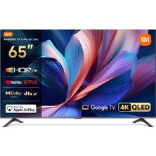 Hakay Xiaomi Tv A Pro 65 2026 65 Inç 140 4K Ultra Hd QLED Google Smart 120Hz Game Boost Uydu Alıcılı Tv