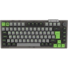 Hakay Hawk Gaming HK610 Gateron Switch Rgb LCD Tri-Mode Kablosuz/bluetooth %75 Gaming Klavye